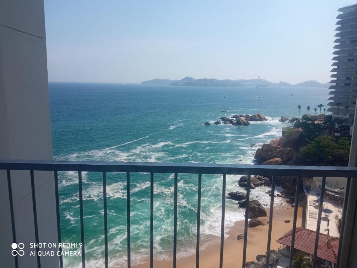 Suite Frente Al Mar En Torres Gemelas Acapulco Exterior foto